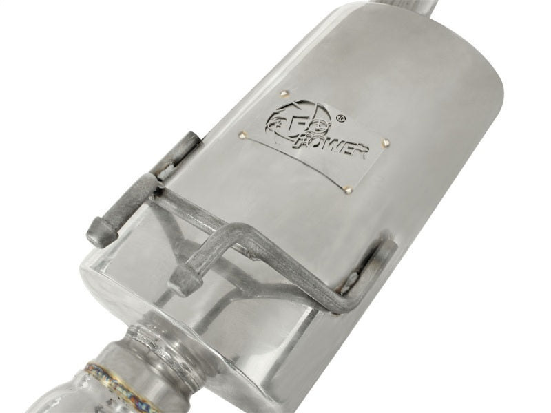 Afe Takeda Exhaust 2.5in Dia 304SS Axle-Back with Polished Tip for 06-11 Honda Civic EX Sedan L4 1.8L