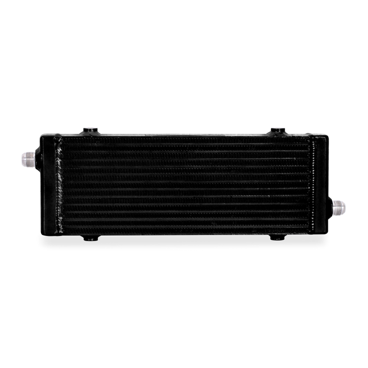 Mishimoto Oil Cooler Medium Bar Plate Cross Flow Black - OneFastShop