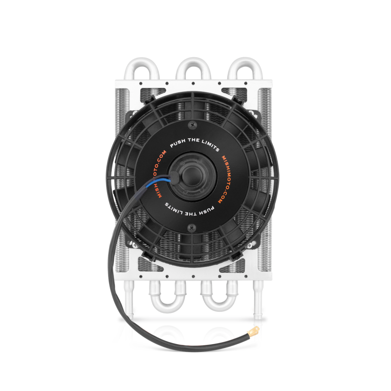 Mishimoto Universal Heavy-Duty Transmission Cooler with 8in Electric Fan