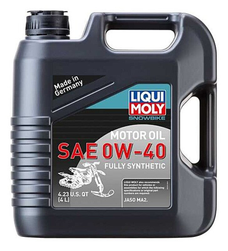 LIQUI MOLY Snowbike Motor Oil 0W40 4L - KTM, Husqvarna, Husaberg - OneFastShop