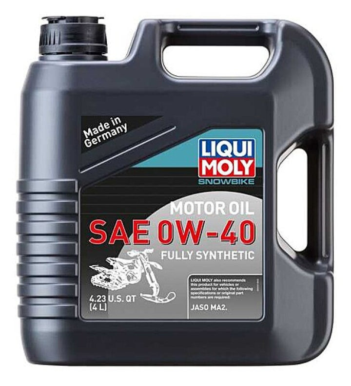 LIQUI MOLY Snowbike Motor Oil 0W40 4L - KTM, Husqvarna, Husaberg - OneFastShop