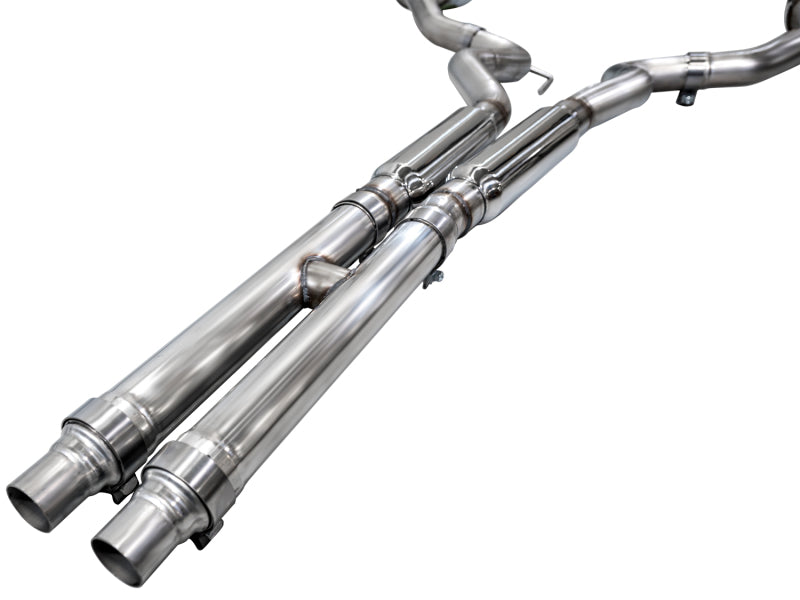 AWE Touring Catback Exhaust for 2024 Ford Mustang GT Fastback S650 RWD with Dual Diamond Black Tips