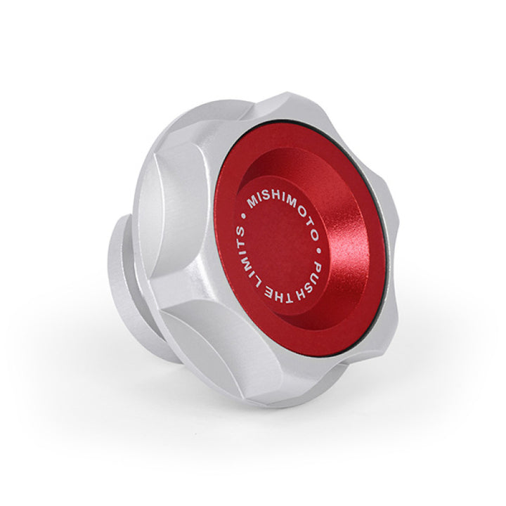 Mishimoto Oil Filler Cap Billet Red 2015+ Mustang EcoBoost - OneFastShop