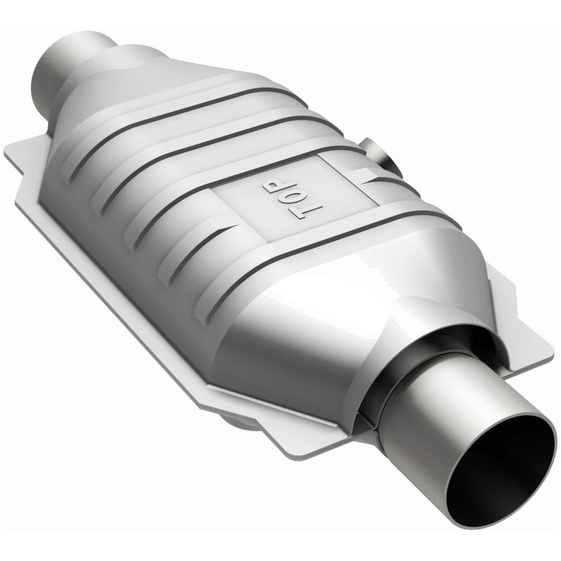 Magnaflow Universal 2.5 Midbed O2 CA OBDII Catalytic Converter for 2003-2006 Ford E-150 E-250 E-350 and More