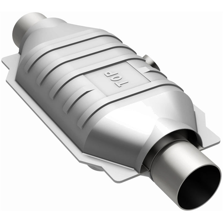 Magnaflow Universal 2.5 Midbed O2 CA OBDII Catalytic Converter for 2003-2006 Ford E-150 E-250 E-350 and More - OneFastShop