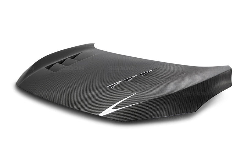 Seibon TS-Style Carbon Fiber Hood for 2016-2018 Honda Civic Coupe/Sedan/Hatchback