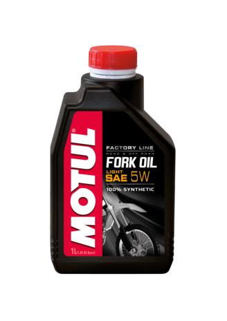 Motul 1L Suspension Fork Oil – Factory Line Light/Med. 7.5W Synthetic Ester - OneFastShop