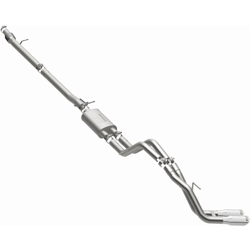 MagnaFlow CatBack 3in Polished Stainless Exhaust Tips for 2019-2023 Ford Ranger 2.3L - OneFastShop