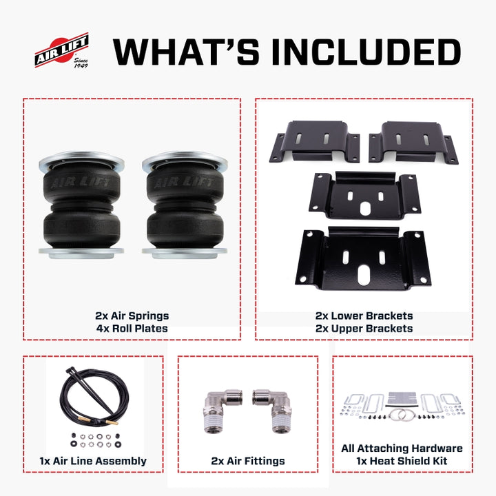 Air Lift 24-26 Ford Ranger 4WD LoadLifter 5000 Air Spring Kit