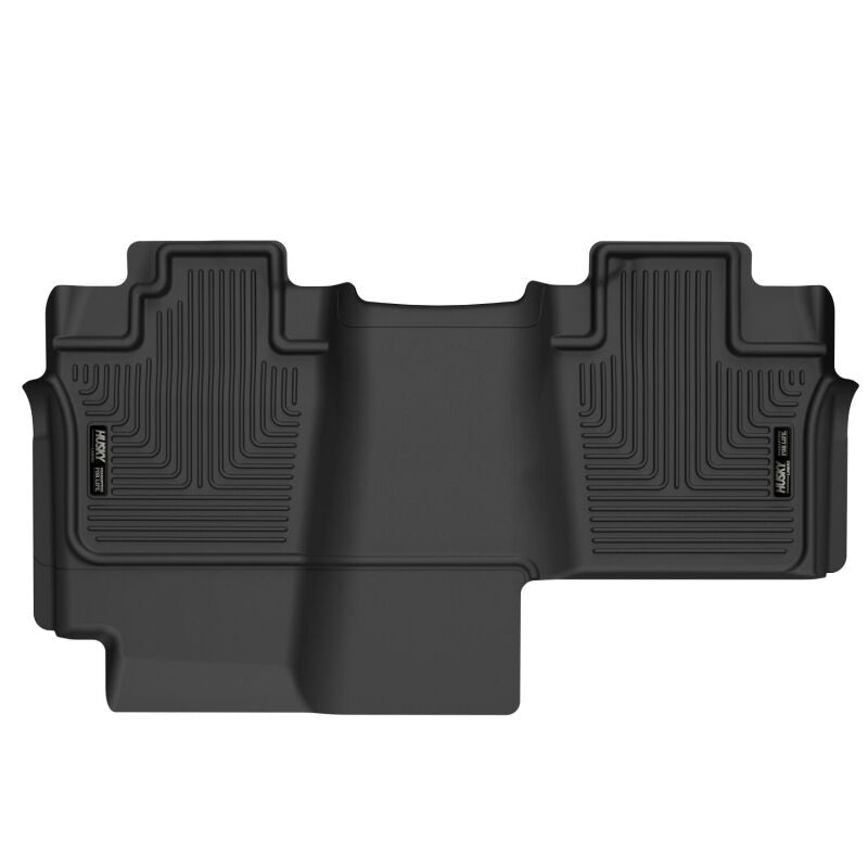 Husky Liners X-act Contour Rear Floor Liner Black for 2004-2008 Ford F-150 SuperCrew Cab Pickup - OneFastShop