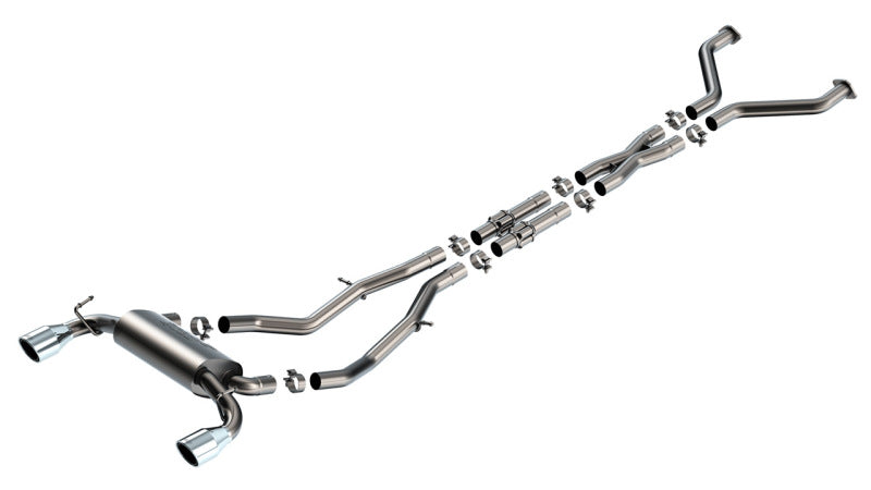 Borla 2023–2024 Nissan Z 2.5 in. S-Type Cat-Back Exhaust with 4.5 in. Stainless Steel Tips