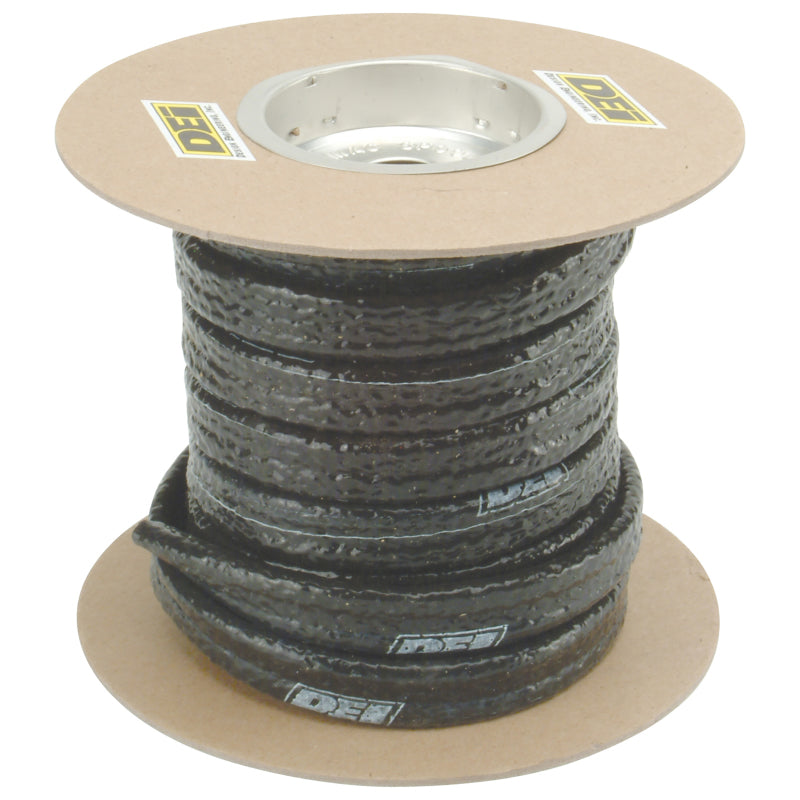 DEI Fire Sleeve 3/8in I.D. x 100ft Spool - Heat Resistant Braided Glass Sleeve - Vehicle Compatibility: N/A - OneFastShop