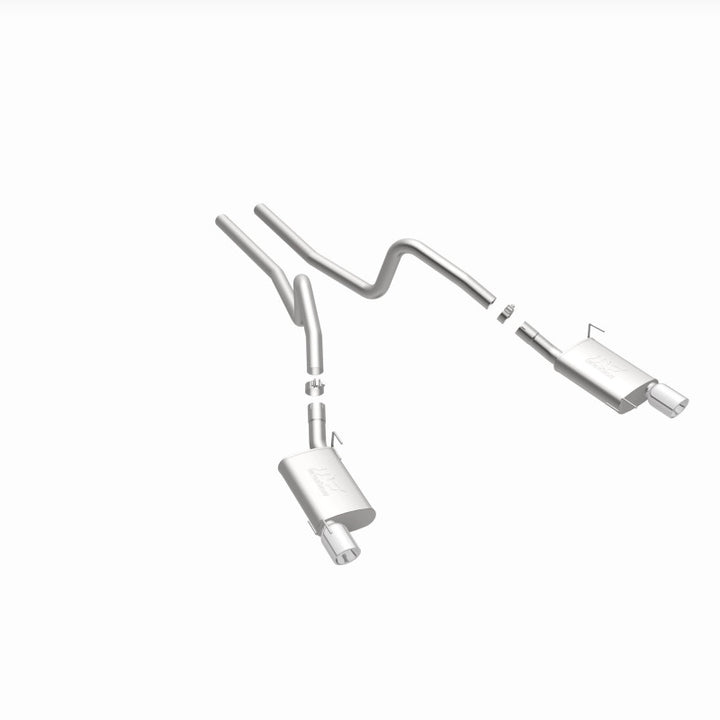 Magnaflow Street Series Cat-Back Exhaust System for 05-09 Ford Mustang GT 4.6L V8 - OneFastShop