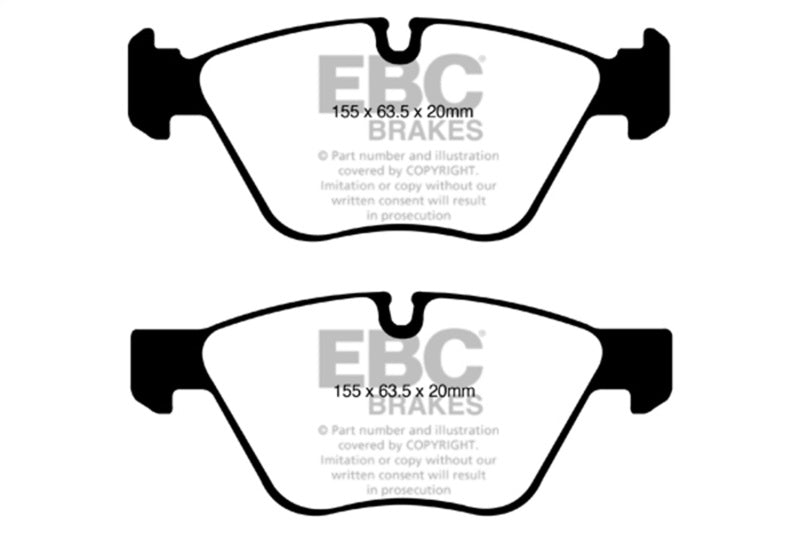 EBC 10-13 BMW 128 3.0 L Bluestuff Front Brake Pads