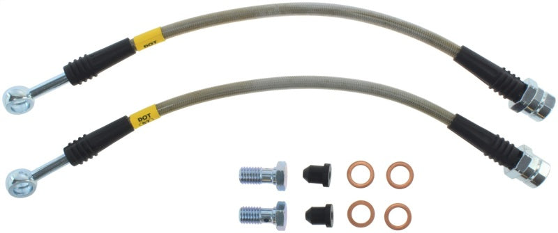 Stoptech Stainless Steel Rear Brake Lines for 2015 VW Golf R - OneFastShop