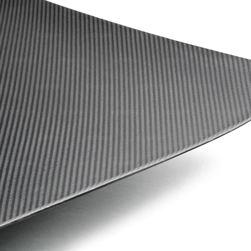 Seibon Dry Carbon Fiber Trunk/Hatch for 09-12 Nissan GTR R35 (No Spoiler Holes)