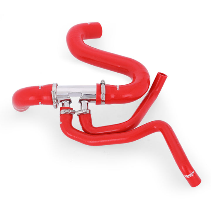 Mishimoto Silicone Lower Radiator Hose - Red for 2015+ Ford Mustang GT