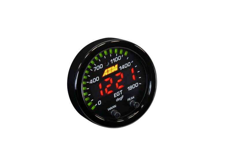 AEM X-Series EGT Gauge - 0-1800F, image 6