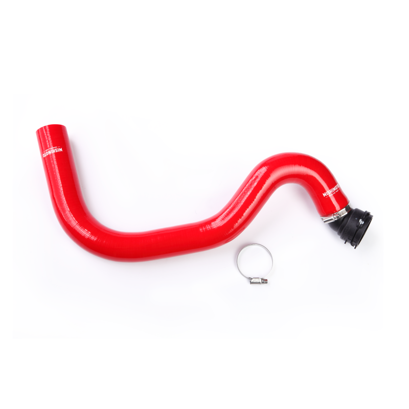 Mishimoto Silicone Upper Radiator Hose - Ford Mustang GT 2015-2023 - Red
