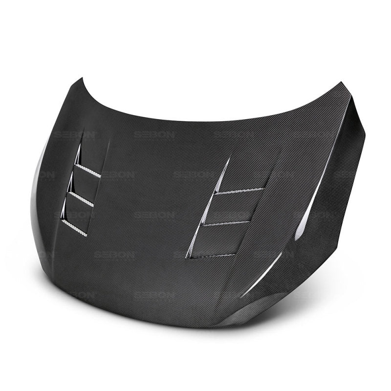 Seibon TS-Style Carbon Fiber Hood for 2016-2018 Honda Civic Coupe/Sedan/Hatchback