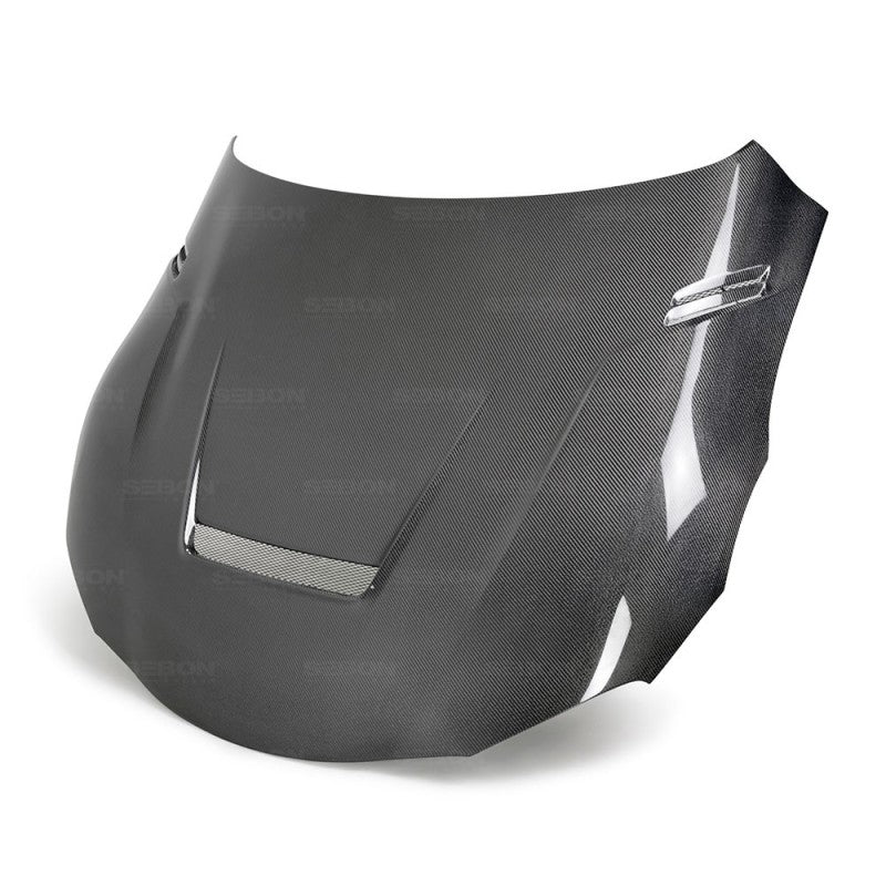 Seibon VS-Style Double-Sided Carbon Fiber Hood - Toyota GR Supra 2020-2021