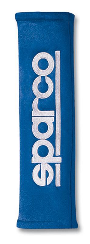 Sparco Belt Pad 2 in. Alcantara Blue Universal Fit - OneFastShop