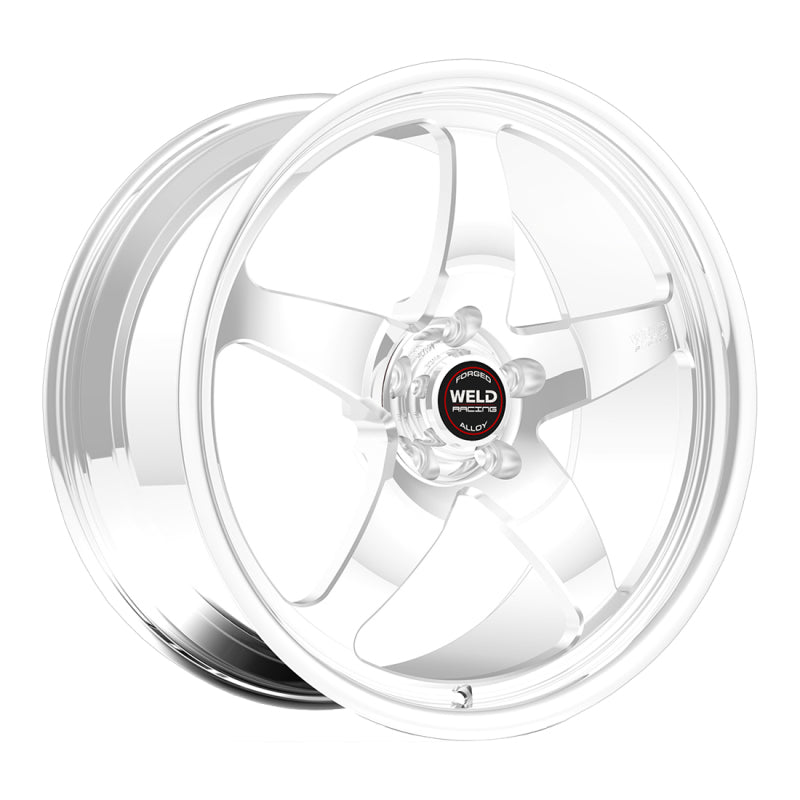 Weld S71 15x10 for 5x4.5 BP 7.5 in. BS Polished Wheel – Medium Pad Non-Beadlock