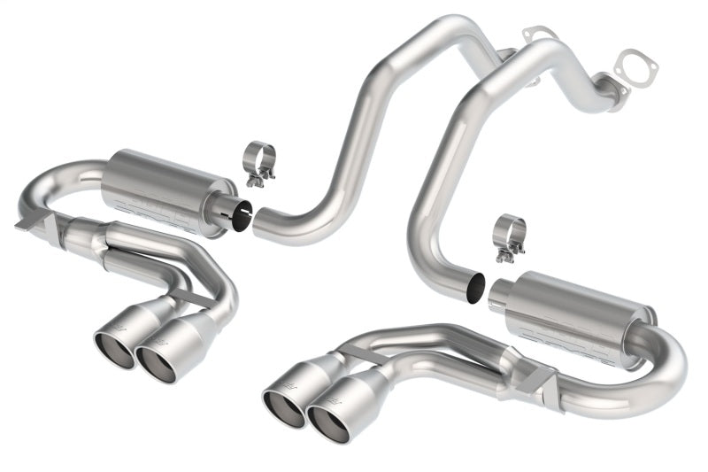 Borla Aggressive Catback Exhaust for Corvette Z06 (2001-2004)