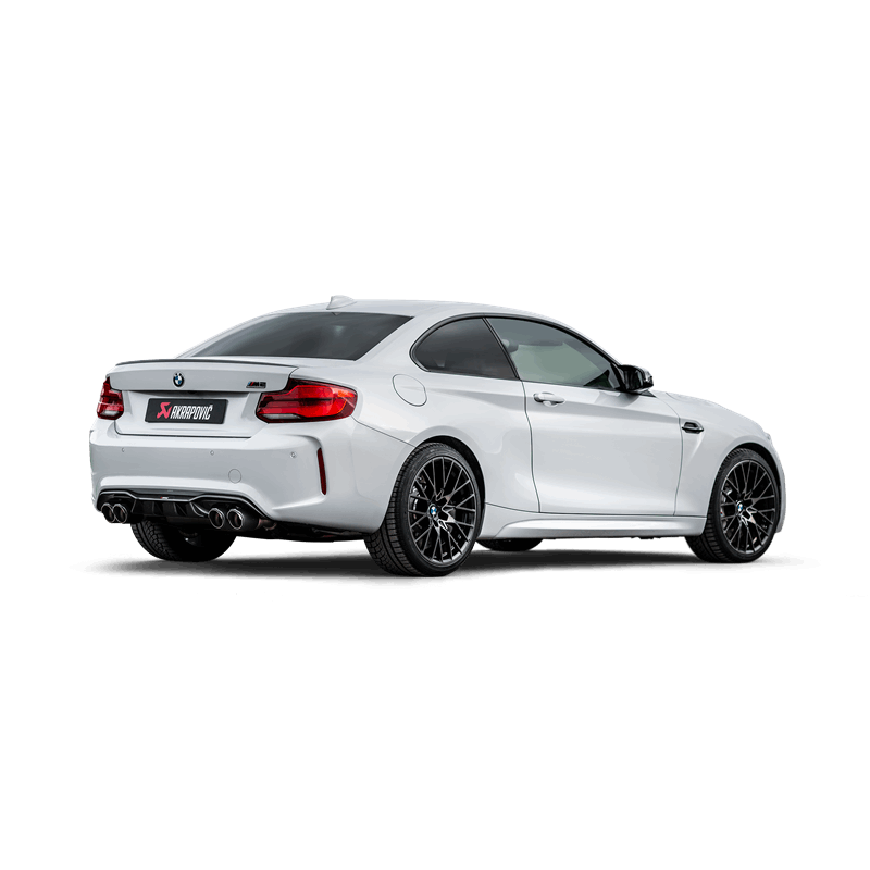 Akrapovic Slip-On Line Titanium Exhaust for 2018+ BMW M2 Competition/M2 CS