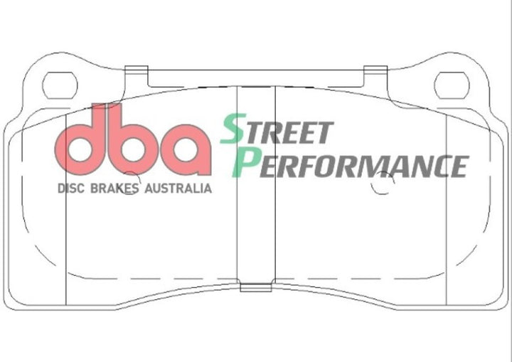 DBA SP500 Rear Brake Pads for 09-11 Nissan GT-R - OneFastShop