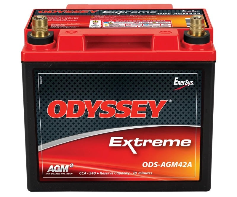 Odyssey Extreme Series AGM Battery - PC1200LT, 540 CCA, Left Positive