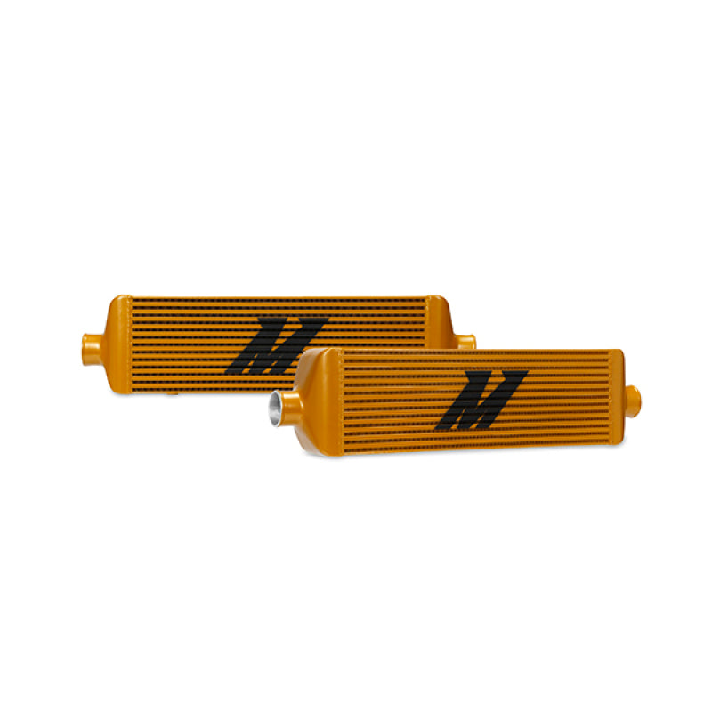 Mishimoto Universal Intercooler - J-Line Gold for Limited Front-End Space - OneFastShop