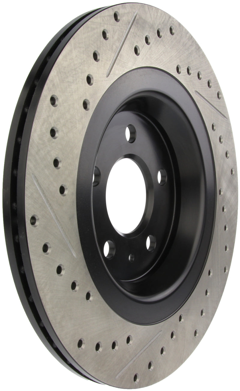 StopTech Slotted and Drilled Sport Brake Rotor - OneFastShop