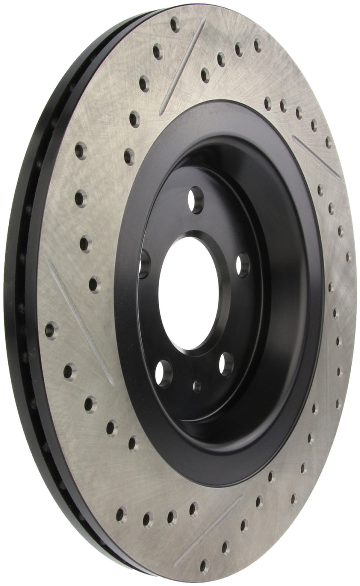 StopTech Slotted and Drilled Sport Brake Rotor - OneFastShop