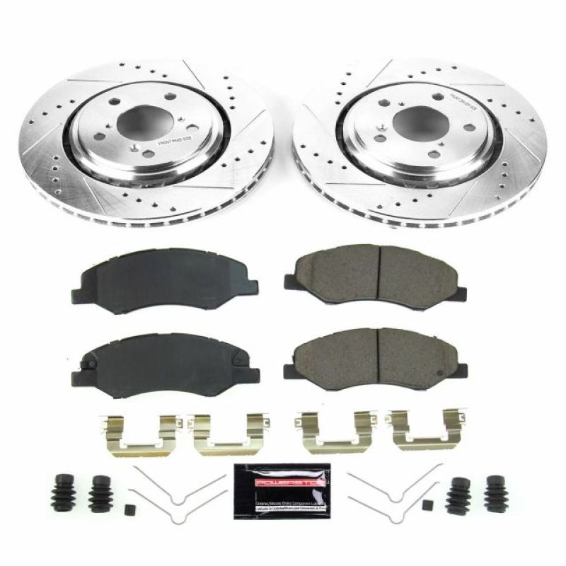 PowerStop Z23 Evolution Sport Brake Kit for 18-25 Honda Odyssey