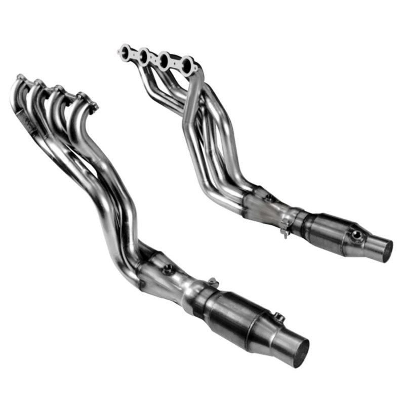 Kooks Headers 6.2L 1 7/8in x 3in SS LT Headers with 3in x 2 1/2in Green Catted - Chevy Camaro SS LS3/L99 10-14 - OneFastShop