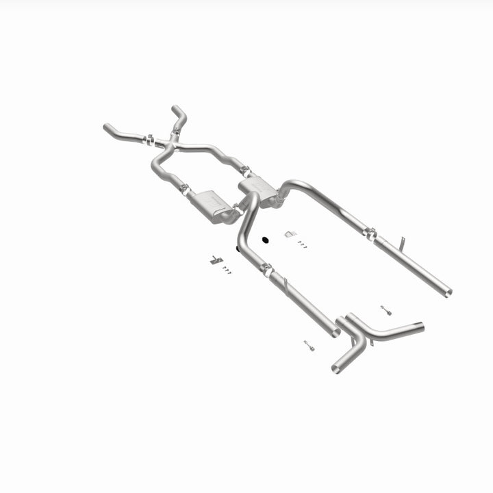 Magnaflow Performance Exhaust System C/B 3inch 55-57 Chevy Bel Air V8 - OneFastShop