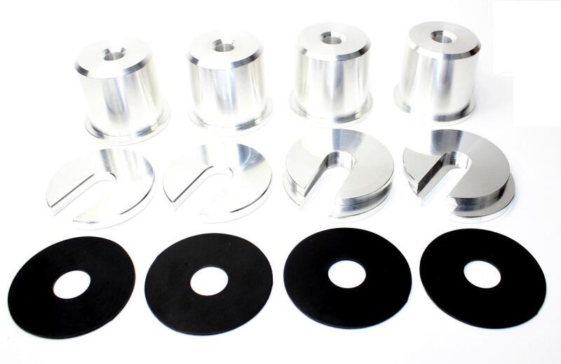 SPL Parts Solid Subframe Bushings for 2013+ Subaru BRZ/Toyota 86 - CNC Machined Aluminum, Enhanced Suspension Performance