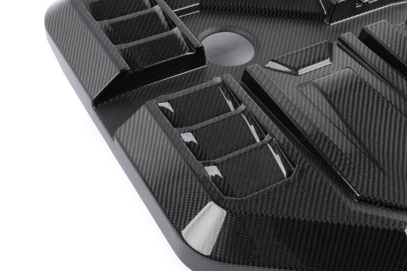 Dinan Carbon Fiber Engine Cover BMW M2/M3/M4 S58 2021-2026 - Gloss Twill with Matte Accents, image 9