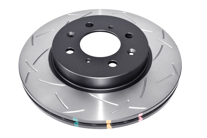 DBA Front Slotted 4000 Series Brake Rotor High Carbon Heat Treated Iron Kangaroo Paw Ventilation 90-01 Acura Integra 93-05 Honda Civic 4 Lug