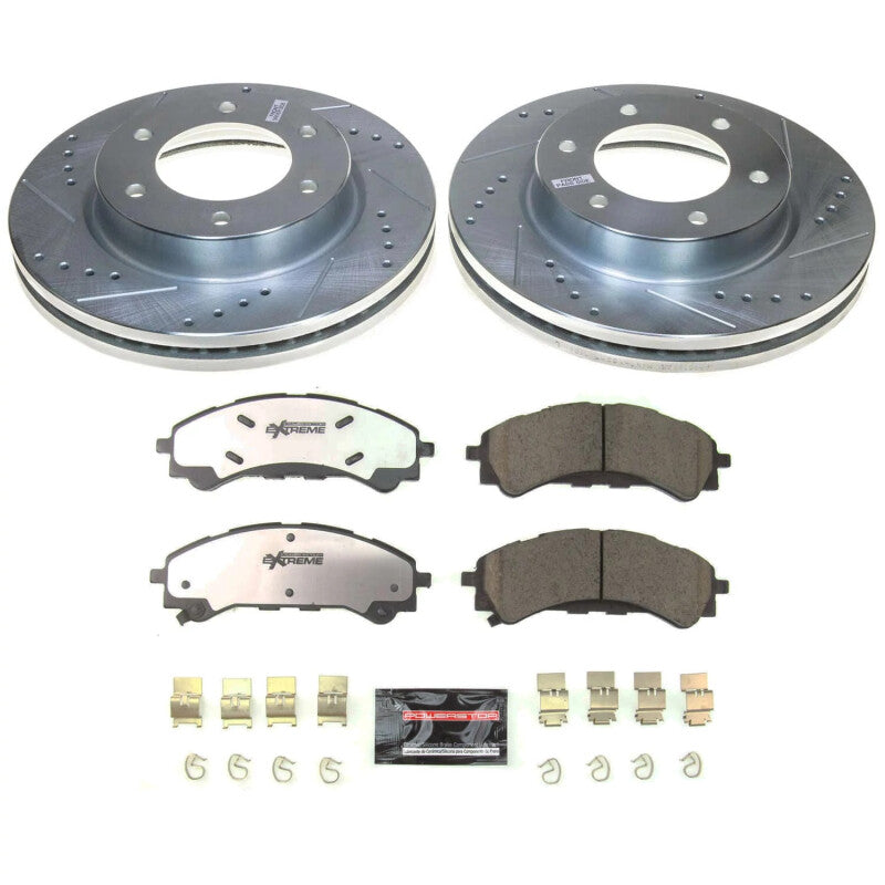 PowerStop Front Z36 Truck Tow Brake Kit 19 22 Ford Ranger