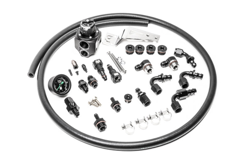 Radium Engineering Fuel Rail Plumbing Kit for Subaru EJ Engines Parallel Style 2008+ Subaru Impreza WRX STi E85 Compatible