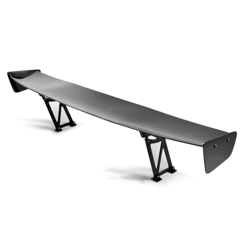Seibon GT Carbon Fiber Rear Spoiler - Universal (70.5in Wide)