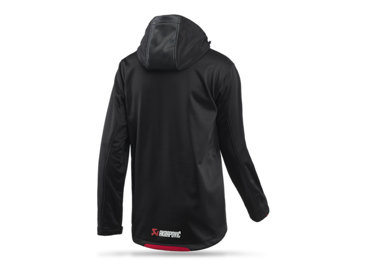 Akrapovic Mens Softshell Jacket Corpo Black Size Large - OneFastShop