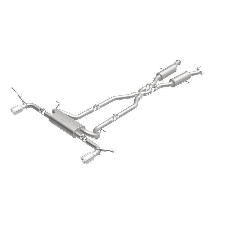 Magnaflow Cat-Back SS 2.5in Dual Split Rear 4in Black Tip 11-16 Jeep Grand Cherokee 5.7L V8/3.6L V6 - OneFastShop