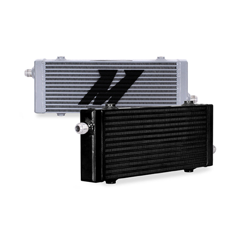 Mishimoto Oil Cooler Medium Bar Plate Cross Flow Black - OneFastShop
