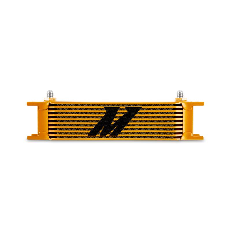 Mishimoto Oil Cooler 10 Row -6AN Gold Universal Fit