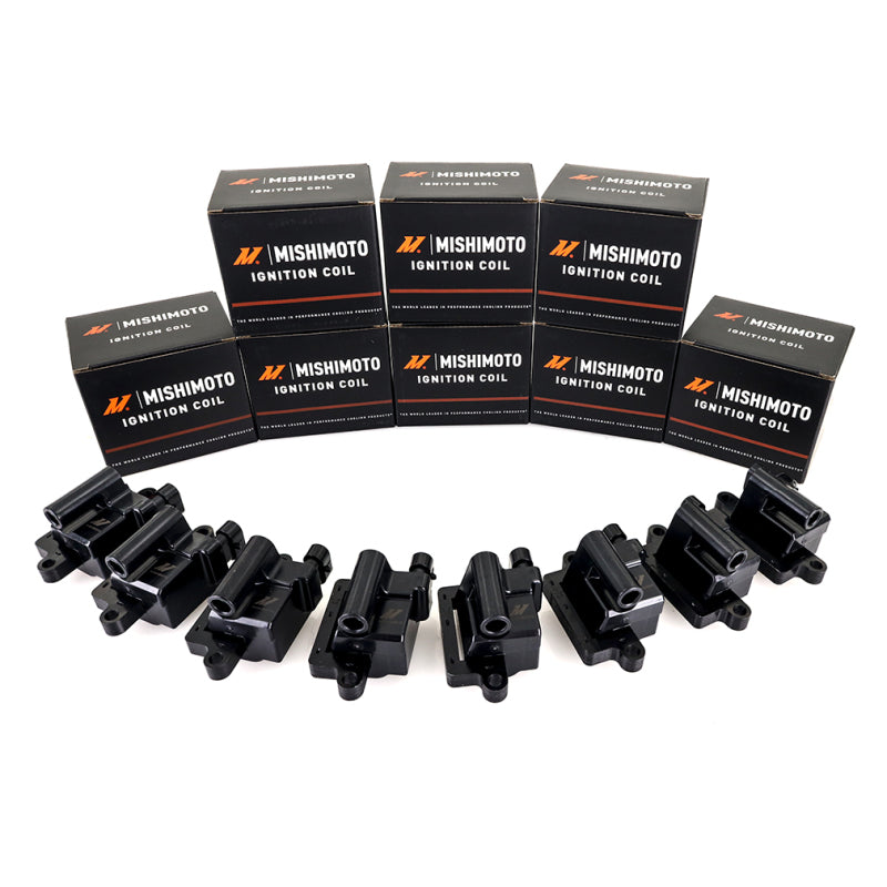 Mishimoto Ignition Coil Set Square Style 99-07 GM Fit - OneFastShop