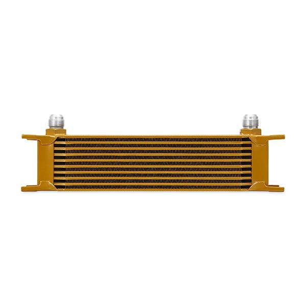 Mishimoto Universal 10 Row Oil Cooler - Gold, image 3