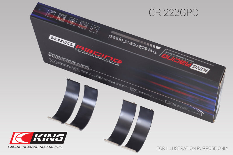 King Engine Bearings Rod Bearing Set - Size STD for BMW N55B30A